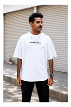 Skribi KARACHEE graphic tee back - full Karachi city illustration, buildings and buses, Drop 01