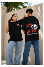 Skribi NOW I SEE YOU graphic tee back - full back print with typography, Drop 01